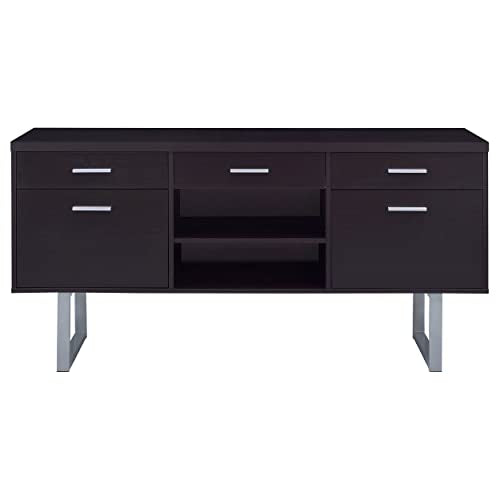 Coaster Home Furnishings Lawtey 5-Drawer Credenza Cappuccino