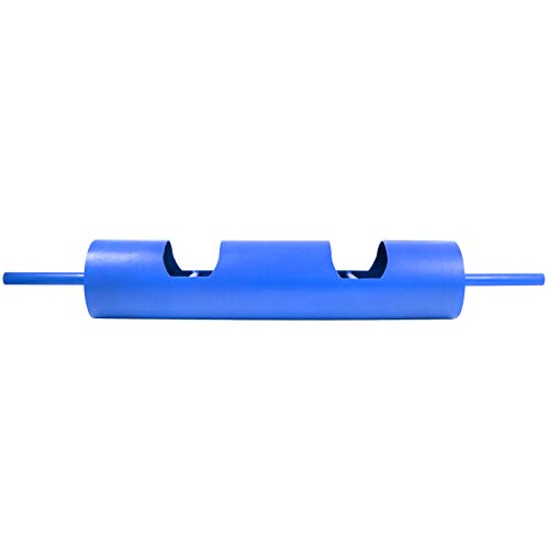 Popsport Strongman Log Bar Powerlifting Log Press Bar Strongman 10 inch Log Bar Commercial Grade Strength Equipment(Blue 10¡±)