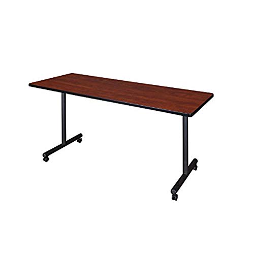 Regency Kobe 66 by 24-Inch Mobile Training Table, Cherry