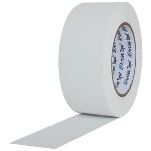 ProTapes Artist Tape Flatback Printable Paper Board  or Console Tape, 60 yds Length x 1" Width, White (Pack of 36)