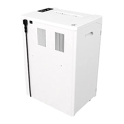 38L Large-Capacity Level 4 Paper Shredder, 435mm Office Multifunctional, White