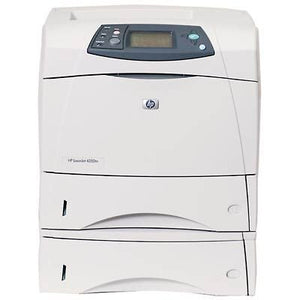 HP LaserJet 4350tn - Printer - B/W - laser - Legal, A4 - 1200 dpi x 1200 dpi - up to 52 ppm - capacity: 1100 sheets - Parallel, USB, 10/100Base-TX