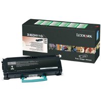 Lexmark X463H11G - X463H11G High-Yield Toner, 9000 Page-Yield, Black-LEXX463H11G