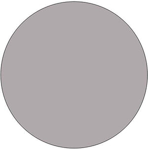 Flash Furniture 60'' Round Grey Thermal Laminate Activity Table - Standard Height Adjustable Legs