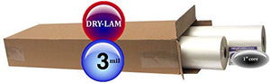 Dry-Lam School-Lam Hot Laminating Film 25-inch x 250-feet x 1-inch core (4 Rolls) 3.0 Mil Gloss