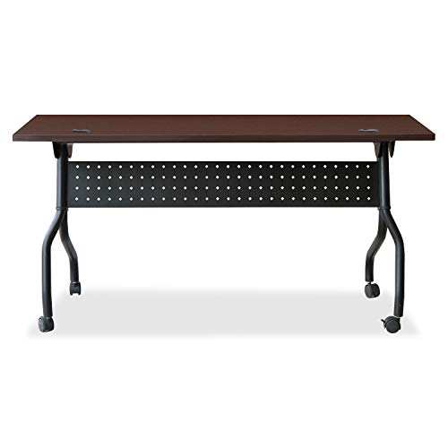 Lorell 59513 Training Table 23-3/5" x 60" x 29-1/2" MY/BK