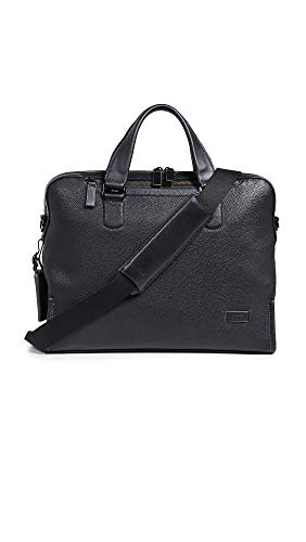 TUMI - Harrison Bradford Brief - Black Pebbled Leather