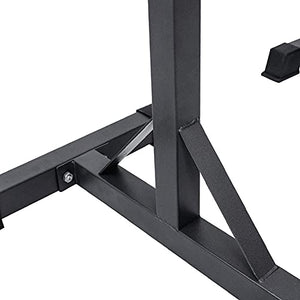 Byakns Home or Commercial Squat Fitness equipmentPull up bar Multi-Function Adjustable Power Rack Exercise Squat Stand,Dip Stand Fitness Bench Press Equipment,Strength Training Fitness