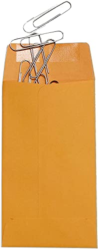 #5-1/2 Little Coin Envelopes, 3 1/8" W x 5 1/2" L, 20lb. - 5,000 Pack