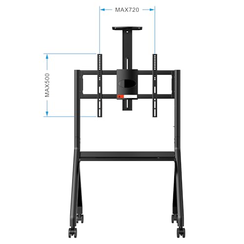 JAV Smart Board Stand for Interactive Whiteboard 55" with Lockable Wheels