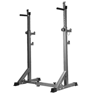 COLOM Squat Rack Stand Barbell Free Press Bench Home Gym Barbell Rack, Adjustable Bench Press Rack, Portable Steel Rack Bench Squat Pole Home Fitness Equipment Exercise Equipment Strength Training
