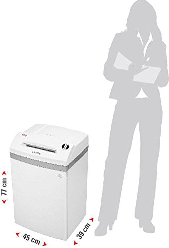 Intimus 279294S1 Model 60CC6 High Security Paper Shredder with Low Noise Level and Auto Reverse Function