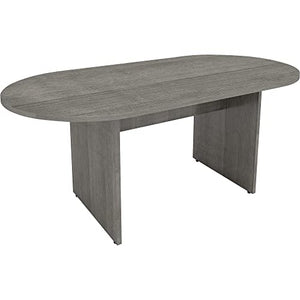 Lorell Essentials Conference Table, Weathered Charcoal