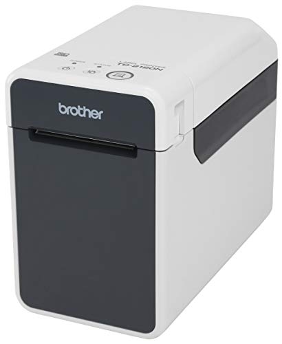 Brother TD-2120N Direct Thermal Printer - Monochrome - Desktop - Receipt Print, Black/White, Length: 8.46 inches; Height: 6.77 inches; Width: 4.33 inches