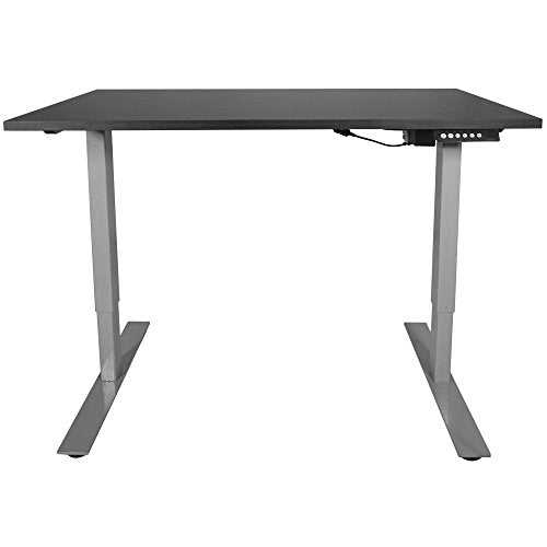TITAN FITNESS A2 Single Motor Sit/Stand Desk w/Black 30"x48" Top Conversion