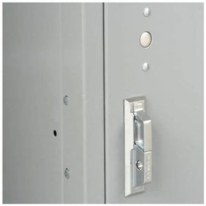 Global Industrial Single Tier Locker, 15x18x72, 1 Door, Gray