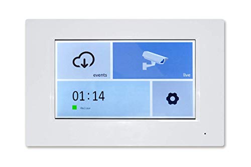 GBF Wireless Video Door Phone & Doorbell WiFi Intercom System Kit,1080P HD, Smart Keypad, One WiFi 7" Touch Monitor (One 3rd gen WiFi IP Door Station PL963PM and one WiFi IP Indoor Monitor)