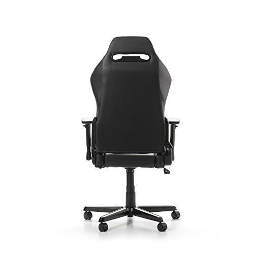 DXRacer Drifting Series OH/DM61/NWE Racing Seat Office Chair Gaming Ergonomic Adjustable Computer Chair with - Included Head and Lumbar Support Pillows (Black, White, Green)