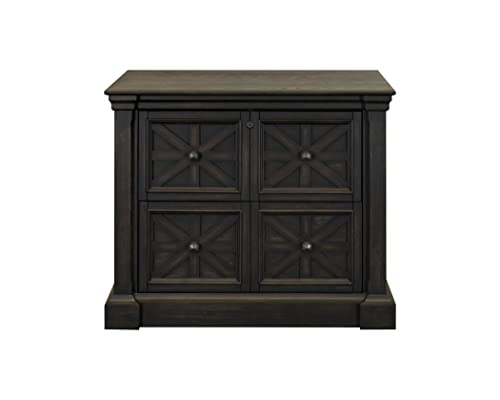 Martin Furniture Traditional Dark Brown Lateral File Cabinet