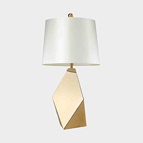 SLH American Simple Originality Prismatic Metal Living Room Villa Art Desk Lamp