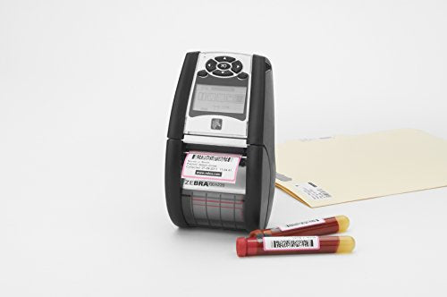 Zebra QN2-AUNA0M00-00 QLN 220 Direct Thermal Mobile Label Printer, Bluetooth and Wi-Fi, Monochrome, 203 dpi, 2.75" H x 3.5" W x 6.5" D