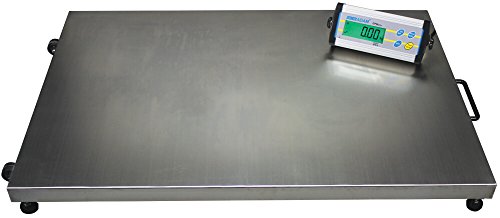 Adam Equipment CPWplus 150L Large Platform Floor Scale, 330lb/150kg Capacity, 0.1lb/50g Readability