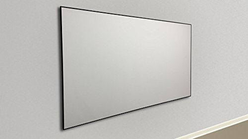 STT-169120-G Silver Ticket Thin Bezel 16:9 Aspect Ratio 4K Ultra HD Ready HDTV (6 Piece Fixed Frame) Projector Screen (16:9, 120", Grey Material)