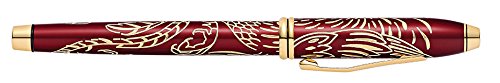 Cross Townsend Year of The Rooster Titian Red Lacquer Ballpoint Pen (AT0042-45)