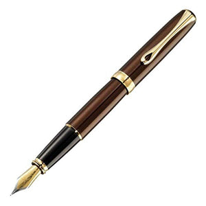 Diplomat Excellence A2 Fountain Pen with Steel Fine Nib - Marrakesh Gold