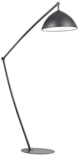 Dimond Lighting D2461-LED Oversized Arc Floor Lamp, Matte Black