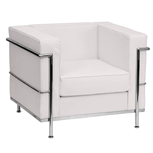 Flash Furniture Chaises Longues, 35"W x 28.50"D x 27.50"H, Melrose White
