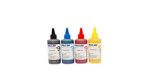 Textile Ink (CMYK) White Textile Ink, pretreatment Liquid for Textile White Ink for DTG Flatbed Printer Print on t-Shirt