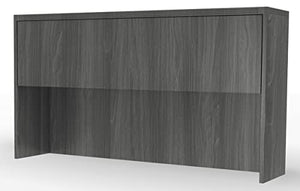 Safco Aberdeen Hutch, 72" Gray Steel Laminate - AHW72LGS