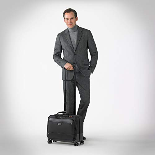 Briggs & Riley @ Work-Spinner Brief Rolling Briefcase, Black, Large