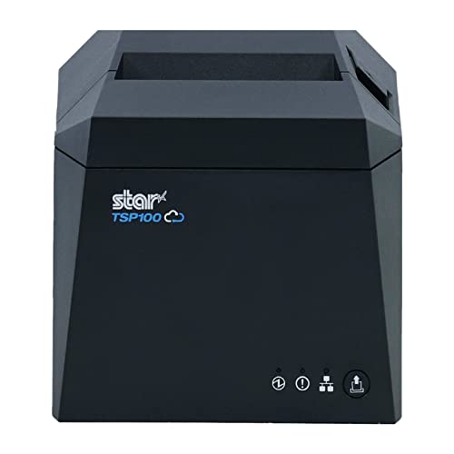 Star Micronics Ethernet Thermal Receipt Printer with CloudPRNT, Android Open Accessory, USB Connectivity