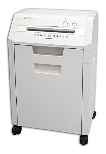 GoECOlife GHC85P 8-Sheet Nanocut Paper Shredder, White