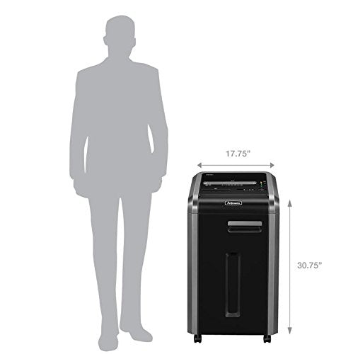 Fellowes 3825001 Powershred 225Ci 100% Jam Proof 22-Sheet Cross-Cut Commercial Grade Paper Shredder