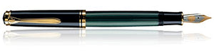 Pelikan Souveran M800 Black/Green Fountain Pen Medium