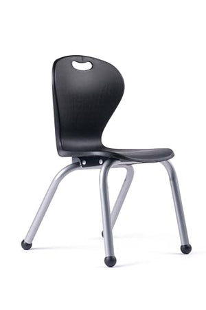 Schooled Student Stack Chair - Ergonomic Molded Seat Shell - Set of 6