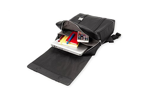 Moleskine Lineage Backpack, Leather, Black