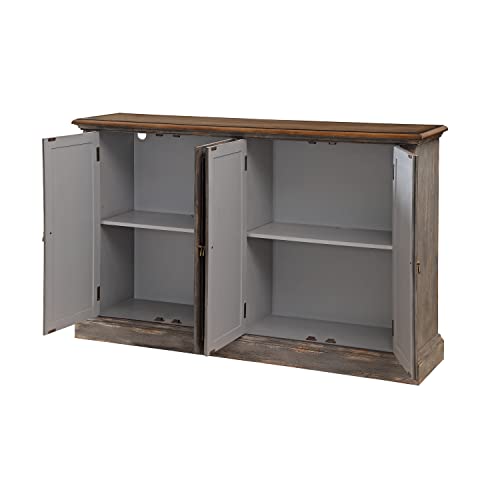 Coast to Coast Imports Sicily Aged Blue Rub Credenza