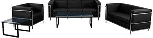 LIVING TRENDS Marvelius Rebecca Series Reception Set in Black