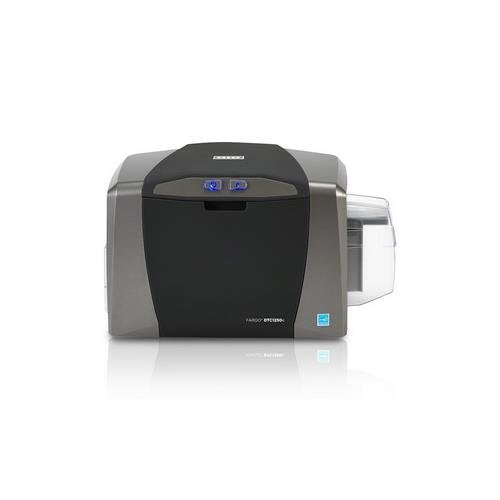 Fargo DTC1250e Single Sided USB Card Printer with Supplies Bundle (50605)