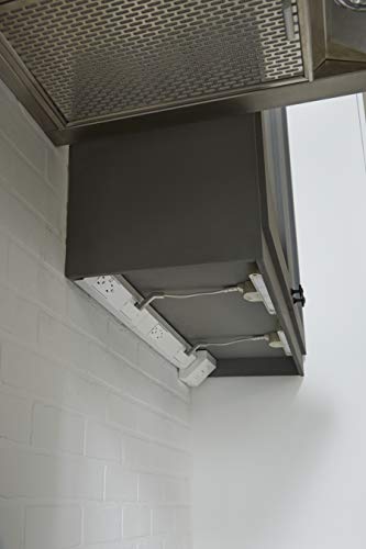 adorne Legrand Under-Cabinet LED Linear Light (White, 4-Pack)