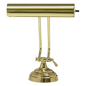 House of Troy Portable Desk/Piano Lamp, Polished Brass - P10-131-61