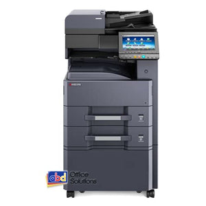 ABD Office Solutions Refurbished Kyocera TaskAlfa 3011i A4 Mono BW Laser MFP - 30ppm, Copy, Print, Scan, Auto Duplex, Network, 2 x 500 Sheets Paper Drawers, 100 Sheets MPT Tray, Stand