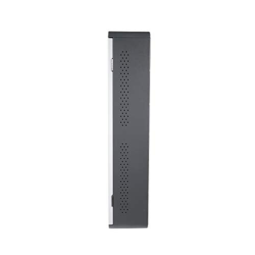Pearington 12 Device Fully Assembled Wall Mount Charging & Storage Cabinet for iPads, Chromebooks and Laptops, Up to 13-inch Screen Size, Easy Access, Surge Protection, Locking Front Door
