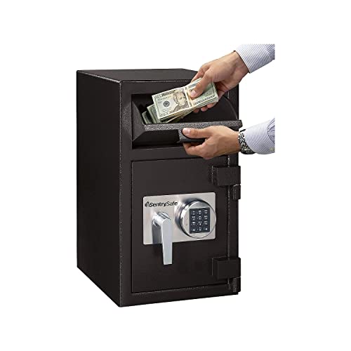 Sentry Safe DH109E Digital Depository Safe Extra Large 1.09 ft3 14w x 15 3/5d x 24h Black