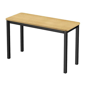 Correll Lab Table with Fusion Maple and Black Finish - LT2448-16-09-16