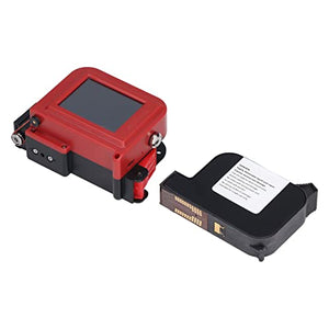 001 AC100‑240V Mini Inkjet Printer Handheld Smart Portable Micro Printing Machine All Kinds of Trademark Patterns Can Be Sprayed(#1)